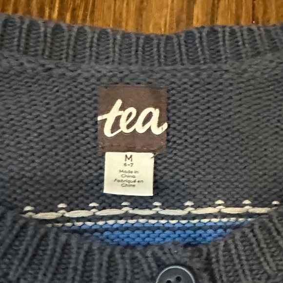Tea Collection Fair Isle Cardigan Sweater - Picture 3 of 3